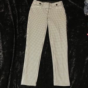 Candie’s Marilyn Cropped Pants Size 0 Gingham EUC